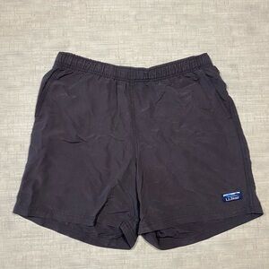 L.L. Bean black Athletic Shorts